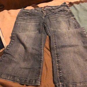 Wall flower jeans